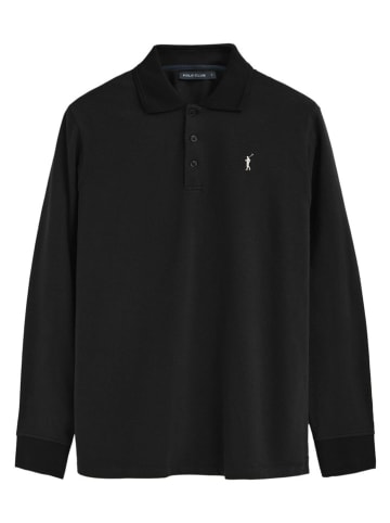 Polo Club Pololongsleeve in Schwarz