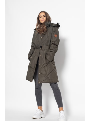 Northwood Wintermantel kaki