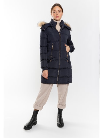 Northwood Wintermantel "Chubine" donkerblauw
