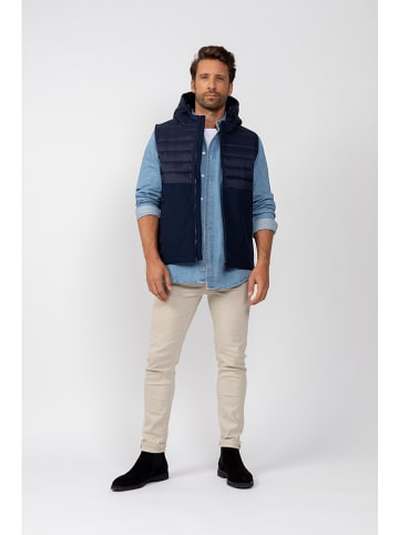 Northwood Doorgestikte bodywarmer "Jake" donkerblauw