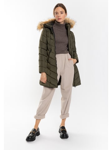 Northwood Wintermantel "Elsa" kaki