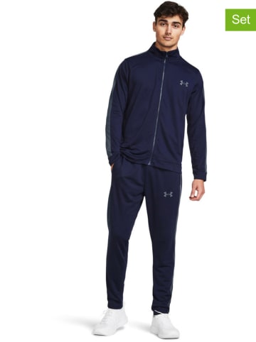 Under Armour 2tlg. Set: Trainingsanzug in Dunkelblau