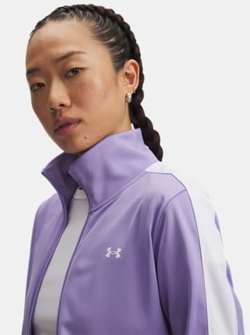 Under Armour 2tlg. Set: Trainingsjacke & -hose in Lila