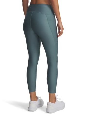 Under Armour Legginsy funkcyjne w kolorze szaroniebieskim