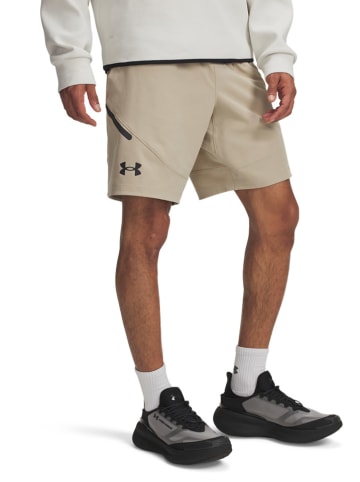 Under Armour Szorty funkcyjne w kolorze beżowym