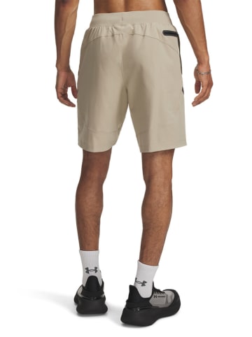Under Armour Szorty funkcyjne w kolorze beżowym