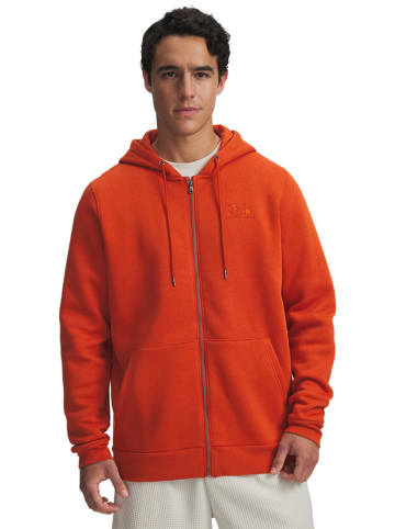Under Armour Fleecejacke in Orange