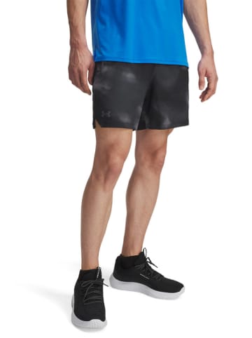 Under Armour Funktionsshorts in Schwarz/ Grau