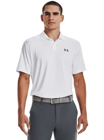 Under Armour Funktionspoloshirt in Weiß