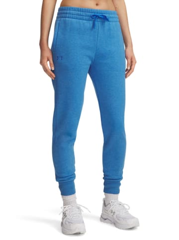 Under Armour Fleecehose in Blau