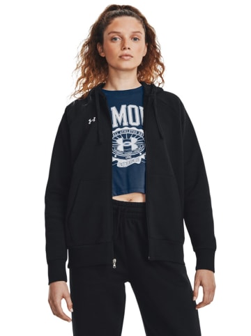 Under Armour Sweatjacke "Rival" in Schwarz