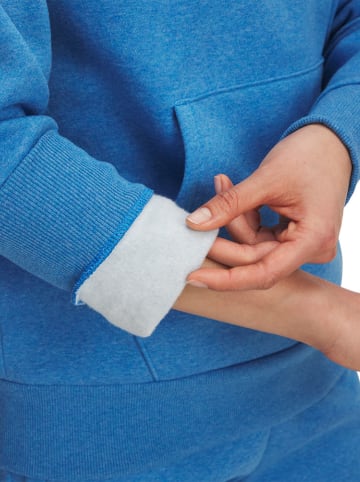 Under Armour Fleecehoodie in Blau