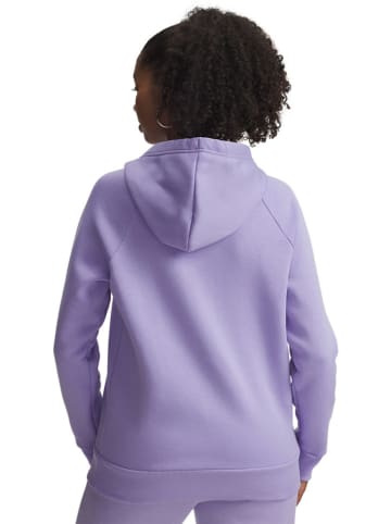 Under Armour Fleecehoodie in Lila