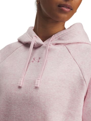 Under Armour Fleecehoodie in Rosa