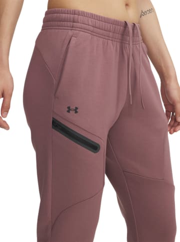 Under Armour Functionele broek oudroze