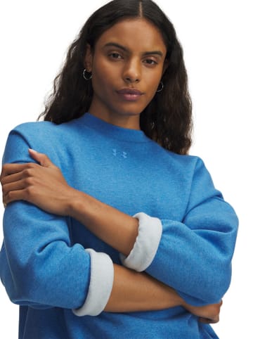 Under Armour Fleecepullover in Blau