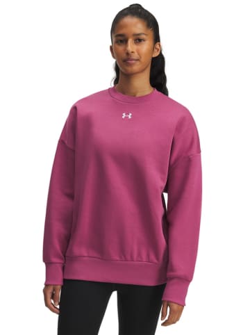 Under Armour Fleecepullover in Pink