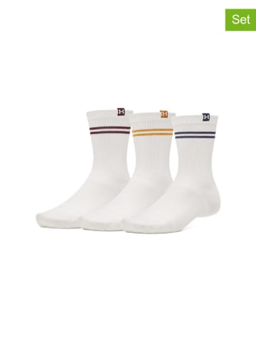 Under Armour 3er-Set: Funktionssocken in Weiß