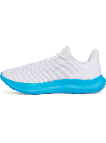Under Armour Laufschuhe in Weiß/ Blau