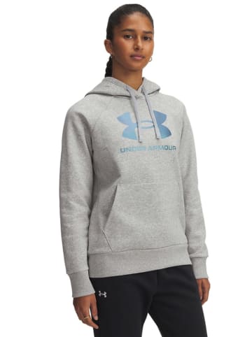 Under Armour Fleecehoodie in Grau