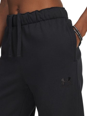 Under Armour Fleecehose in Schwarz