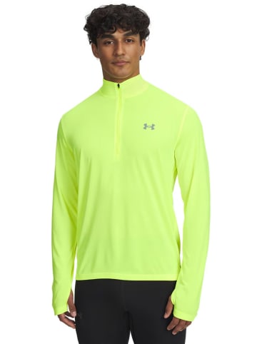 Under Armour Functionele longsleeve geel