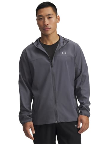Under Armour Laufjacke in Grau