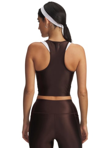 Under Armour Top funkcyjny w kolorze brązowym