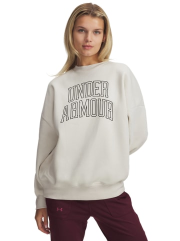 Under Armour Fleecepullover in Beige