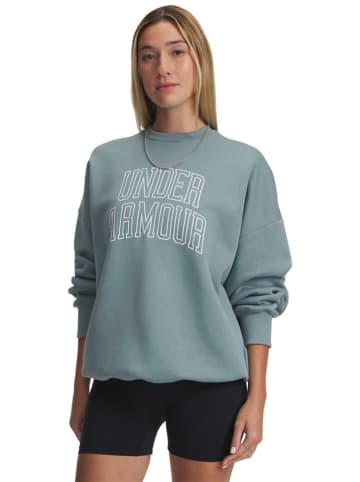 Under Armour Fleecepullover in Grau