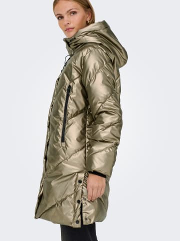 ONLY Steppmantel in Gold