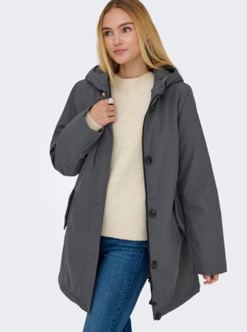 ONLY Daunenparka in Grau