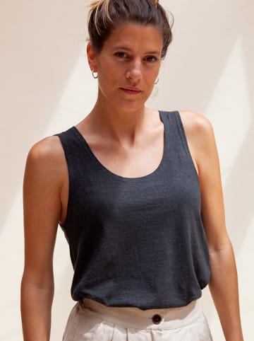Tropicfeel Top funkcyjny w kolorze antracytowym