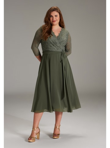 SWING Sukienka w kolorze khaki