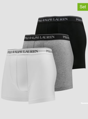 Ralph Lauren Underwear 3-delige set: boxershorts wit/grijs/zwart