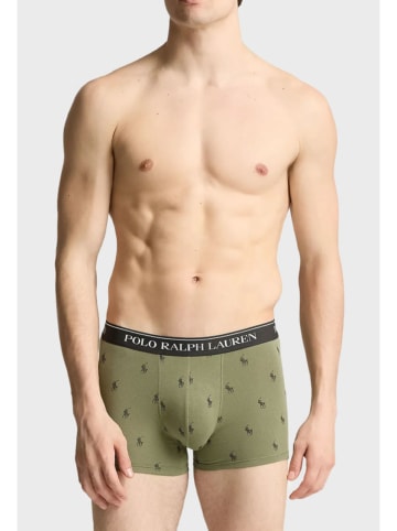 Ralph Lauren Underwear 3er-Set: Boxershorts in Khaki/ Schwarz/ Grau