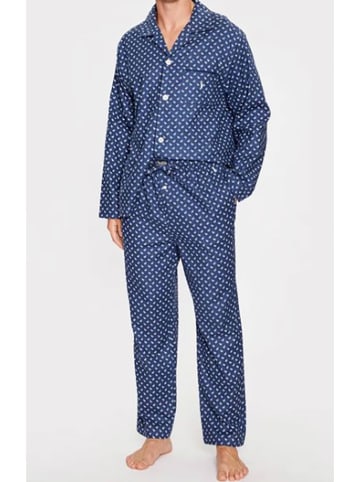 Ralph Lauren Underwear Piżama w kolorze niebieskim