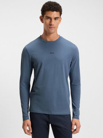 Hugo Boss Fashion Longsleeve in Blau