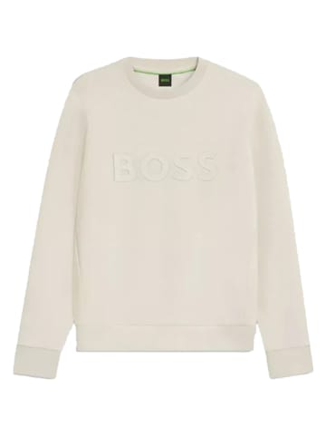 Hugo Boss Fashion Sweatshirt in Creme