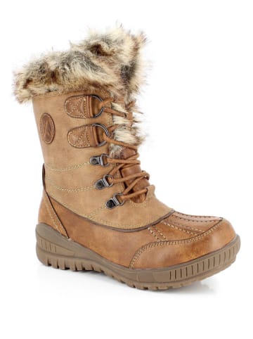 Kimberfeel Winterstiefel "Elena" in Hellbraun