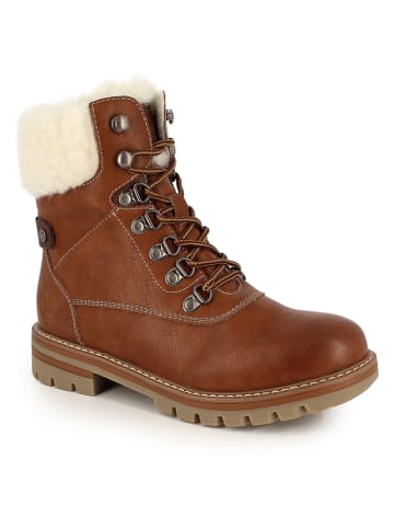 Kimberfeel Winterboots "Flavie" in Cognac
