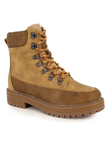 Kimberfeel Boots "Camel" lichtbruin