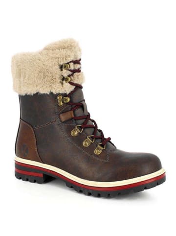 Kimberfeel Winterboots "Thea" in Dunkelbraun