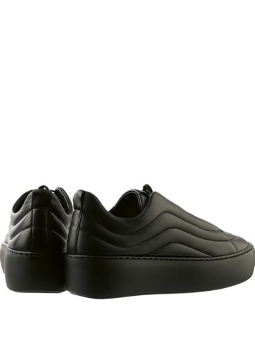 Högl Skórzane sneakersy "Pad" w kolorze czarnym