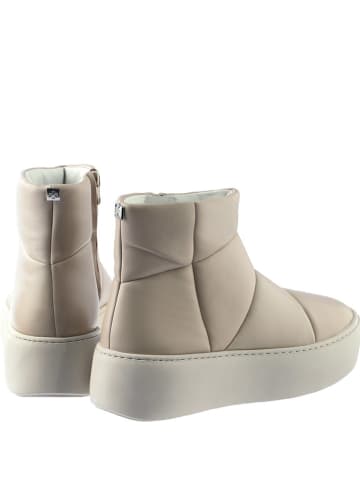 Högl Skórzane botki "Paddy" w kolorze beżowym