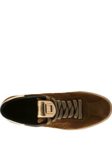 Högl Skórzane sneakersy w kolorze brązowym