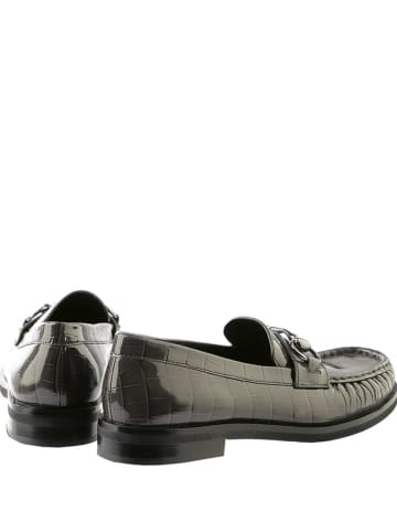 Högl Leren mocassins "Ellis" kaki