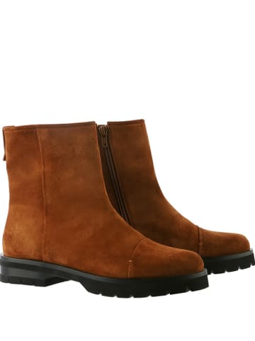 Högl Leder-Boots "Theo" in Hellbraun