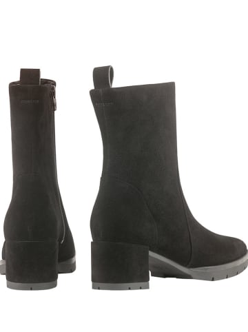 Högl Leren enkellaarzen "Diana" zwart