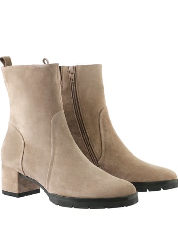 Högl Leren enkellaarzen "Diana" beige